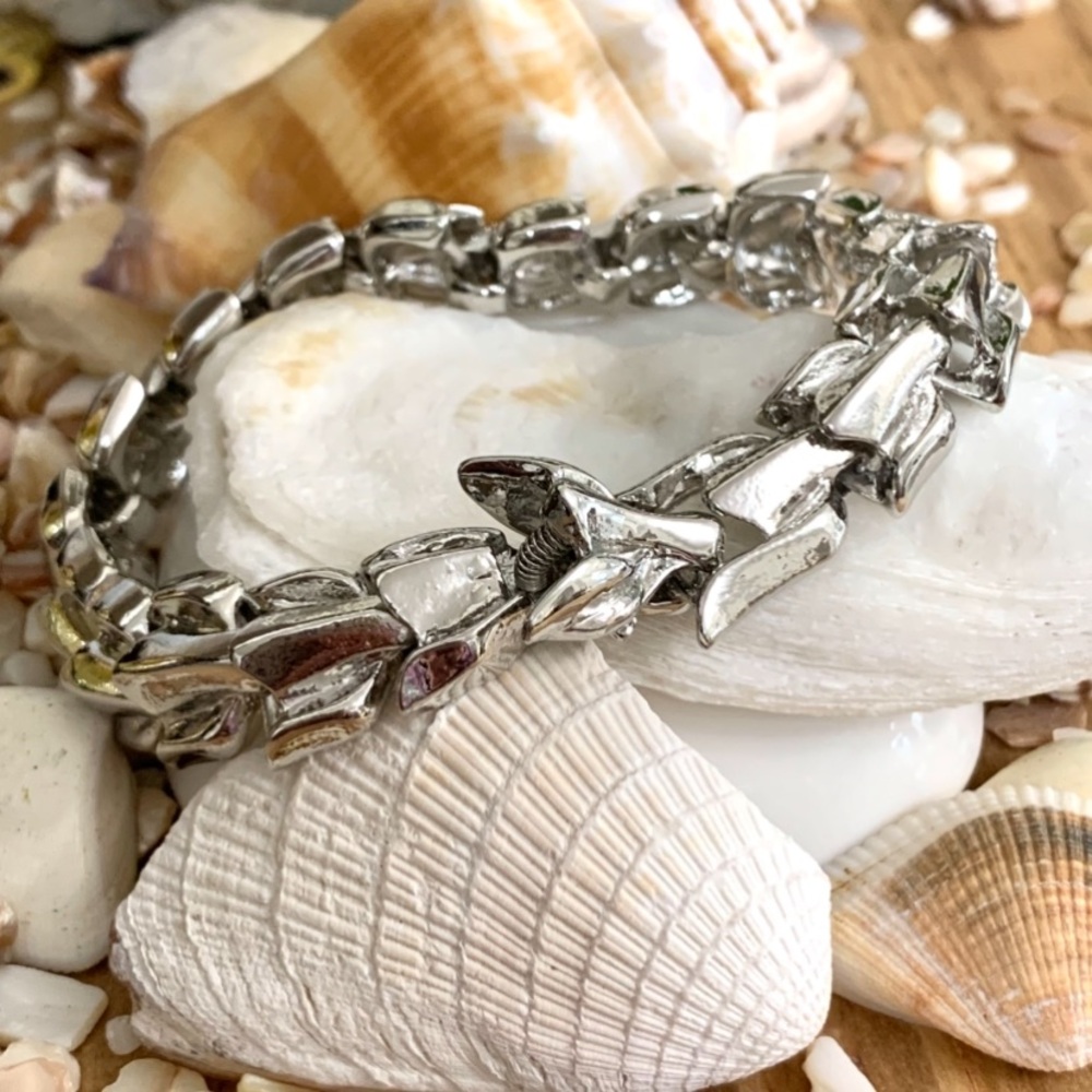 Stainless Dragon Linked Bracelet